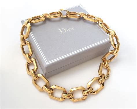 dior gold choker price|christian dior necklace for sale.